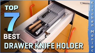 Top 7 Best Drawer Knife Holder Review in 2023 [upl. by Nnylyaj506]