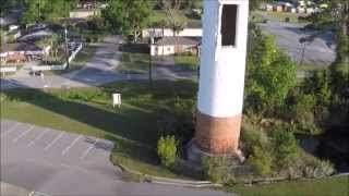 Old Picric Acid Plant Smokestack at Dock Junction Georgia [upl. by Ahseital]