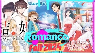 All upcoming Romance Anime of Fall 2024 [upl. by Vern249]