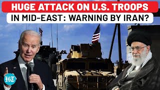 Massive Attack On US Soldiers Near Israel Irans Warning To Biden To Not Interfere  Syria [upl. by Odlanra28]