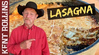 Traditional Lasagna  Cowboy Lasagna Recipe [upl. by Lleruj]