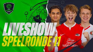 WIE WINT DE TOPPER FEYENOORD  AZ  KPN EDIVISIE SEASON 7  Speelronde 11 [upl. by Sine]