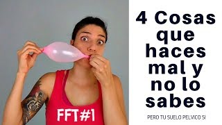 Suelo pélvico 4 Gestos que no sabes que lo perjudican pero él sí Fast Fisio Tips 1 [upl. by Odnam]