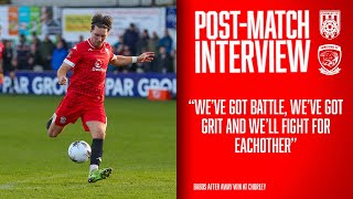 INTERVIEW  Babos After Scoring against Chorley [upl. by Peale]