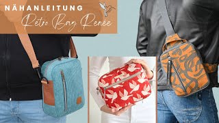 Nähanleitung Retro Bag Renée [upl. by Alston725]