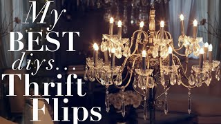 4 DIY THRIFT FLIP DECORS  NEVER SEEN BEFORE [upl. by Aleekat168]