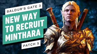 Baldurs Gate 3 How to Recruit Minthara in Patch 5 Good Playthrough [upl. by Campbell]