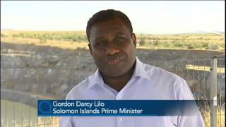 The Solomon Islands Prime Minister visits Australia [upl. by Ssor473]