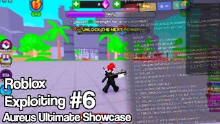 Roblox Exploiting  Aureus Ultimate Showcase 2023 New Scripts [upl. by Oad]