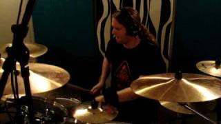 Vomitory  Carnage Euphoria Studio session part 1 [upl. by Llirpa]