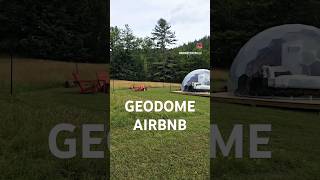 Escape to the extraordinary ✨ 🌙 geodome geodomes airbnbadventures vermontbnb vermontairbnb [upl. by Murphy]