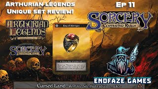 Arthurian Legends Unique Set Review  Sorcery Contested Realm  EndFaze Games [upl. by Melodee]