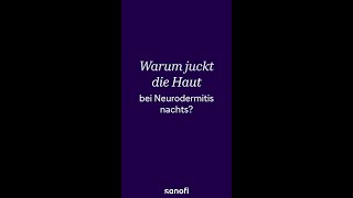 Warum juckt die Haut bei Neurodermitis nachts Shorts [upl. by Rene]