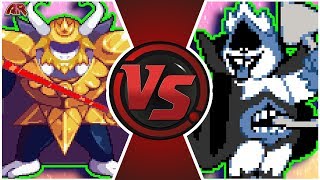 ASGORE vs CHAOS KING Undertale vs Deltarune Animation  Cartoon Fight Club Episode 296 [upl. by Edelson]