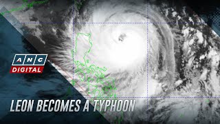 Leon intensifies into typhoon Signal No 2 raised over four areas [upl. by Sello]