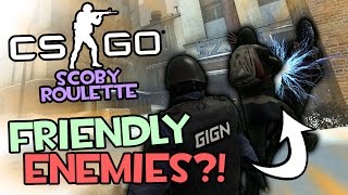 FRIENDLY ENEMIES CounterStrike Global Offensive Funny Moments [upl. by Kutzenco]