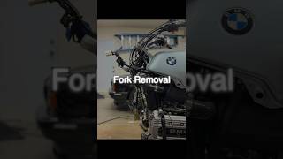 BMW K100 Front Fork Disassembly Tutorial CafeRacer Build Pt 2 [upl. by Louise334]