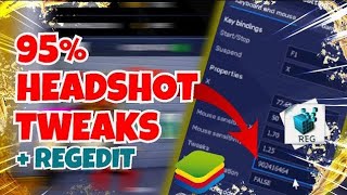 Best Secret TWEAKS For Free Fire PC Auto Headshot No Recoil  Bluestacks 5  Msi 5 [upl. by Ayian668]