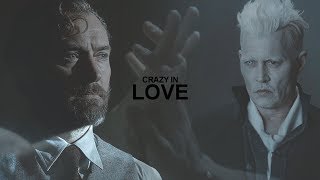 Albus Dumbledore amp Gellert Grindelwald  Crazy in Love [upl. by Acceber]