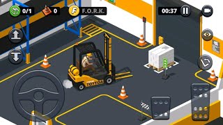 Forklift Extreme Simulator  challenging game android gameplay [upl. by Yanetruoc986]