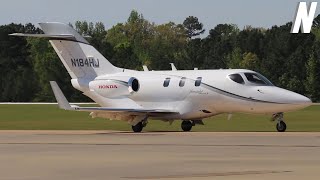 Honda HA420 HondaJet Landing [upl. by Wailoo84]