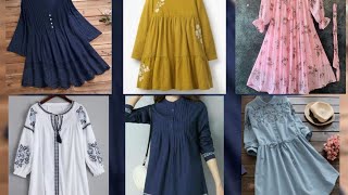 Stylish Top Designs New Girls Short Frocks Designs  FashionNetwork11 [upl. by Runkle]