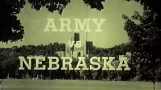 Throwback Thursday Army Football vs Nebraska 1957 [upl. by Sell]