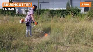 STIHL FS 230 Brushcutter [upl. by Eiramnaej637]