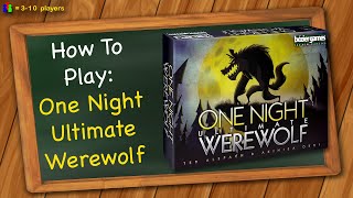 How to play One Night Ultimate Werewolf [upl. by Sera]