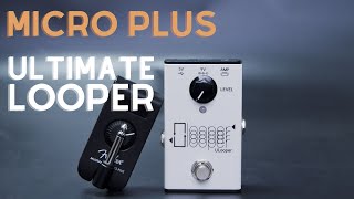 ULooper  The Ultimate Looper Pedal for Fender Micro Plus  Quick Demo [upl. by Aniar]