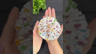 Easy Create Gorgeous Paper Flowers with Just Cupcake Liners [upl. by Kennedy]