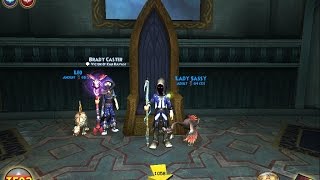 Wizard101 Castle Darkmoor run Malistaire the undying [upl. by Hermann]