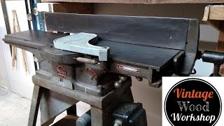 From Rust to Running Reviving a Vintage Delta Jointer [upl. by Ainekahs]