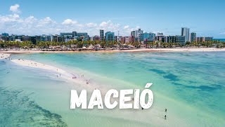 Maceió una ciudad con belleza natural y costa urbana en el nordeste brasileño [upl. by Jemima]