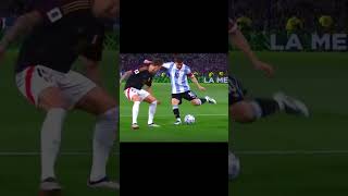 Messi Brilliant Assist and Lautaro Brilliant Goal vs Peru messi lionelmessi [upl. by Eille]