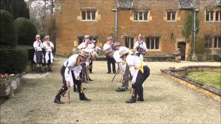 Ilmington Morris Men dance Bean Setting [upl. by Thorman]