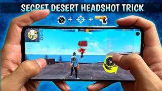 Desert Eagle Secret Headshot Trick 😈  Handcam  You Never Know Before [upl. by Gee]