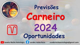 ♈ Carneiro 2024 PrevisõesOportunidades [upl. by Aihcela]