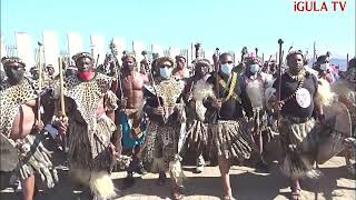 Amabutho eSilo  King Misuzulu KaZwelithini Kabhekuzulu ngesikhathi [upl. by Niles]