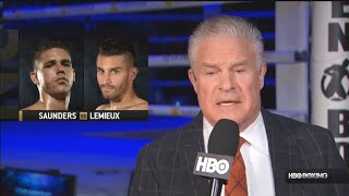 Billy Joe Saunders vs David Lemieux Full Fight WBO Middleweight Fight December 2017 Full HBO Card [upl. by Eicyaj]