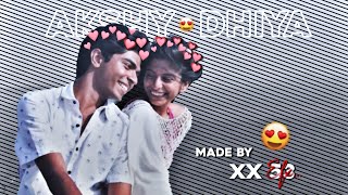 Thomas Mathew  Siddhi Mahajankatti  Anandham movie romantic Status by X8ed [upl. by Christmas749]