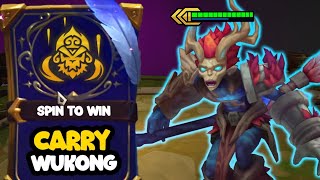 AUMENTO de WUKONG SPIN TO WIN es GANAR GRATIS [upl. by Etnoek963]