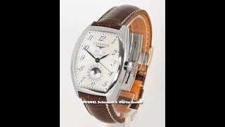 Longines Evidenza mit Mondphase Ref L26414794 FM11278 [upl. by Verdi]