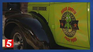 Exterminator offering to help Hermitage renter with cockroach infestation [upl. by Htezil]