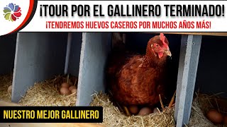 🐔 ¡NUETRAS GALLINAS PONEDORAS ya tienen sus NIDOS y están LLENOS de HUEVOS CASEROS [upl. by Eelegna52]