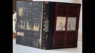 Sherlock Holmes Detective theme junk journal [upl. by Dew]