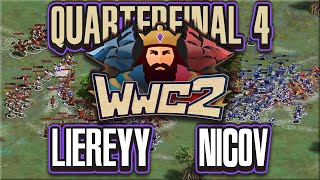 Liereyy vs Nicov  WWC2 Quarterfinal 4 [upl. by Llenrrad]