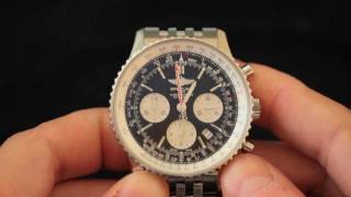 Video review Breitling Navitimer 01 Limited Edition [upl. by Bergmann663]