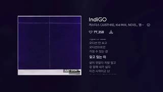 JUSTHIS저스디스 Kid Milli NOEL Young B영비  IndiGO MR  노래방  Instrumental  Karaoke [upl. by Ahsilat]