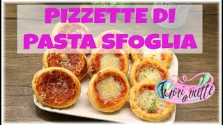 Pizzette di pasta sfoglia facili e sfiziose ricetta [upl. by Olag]